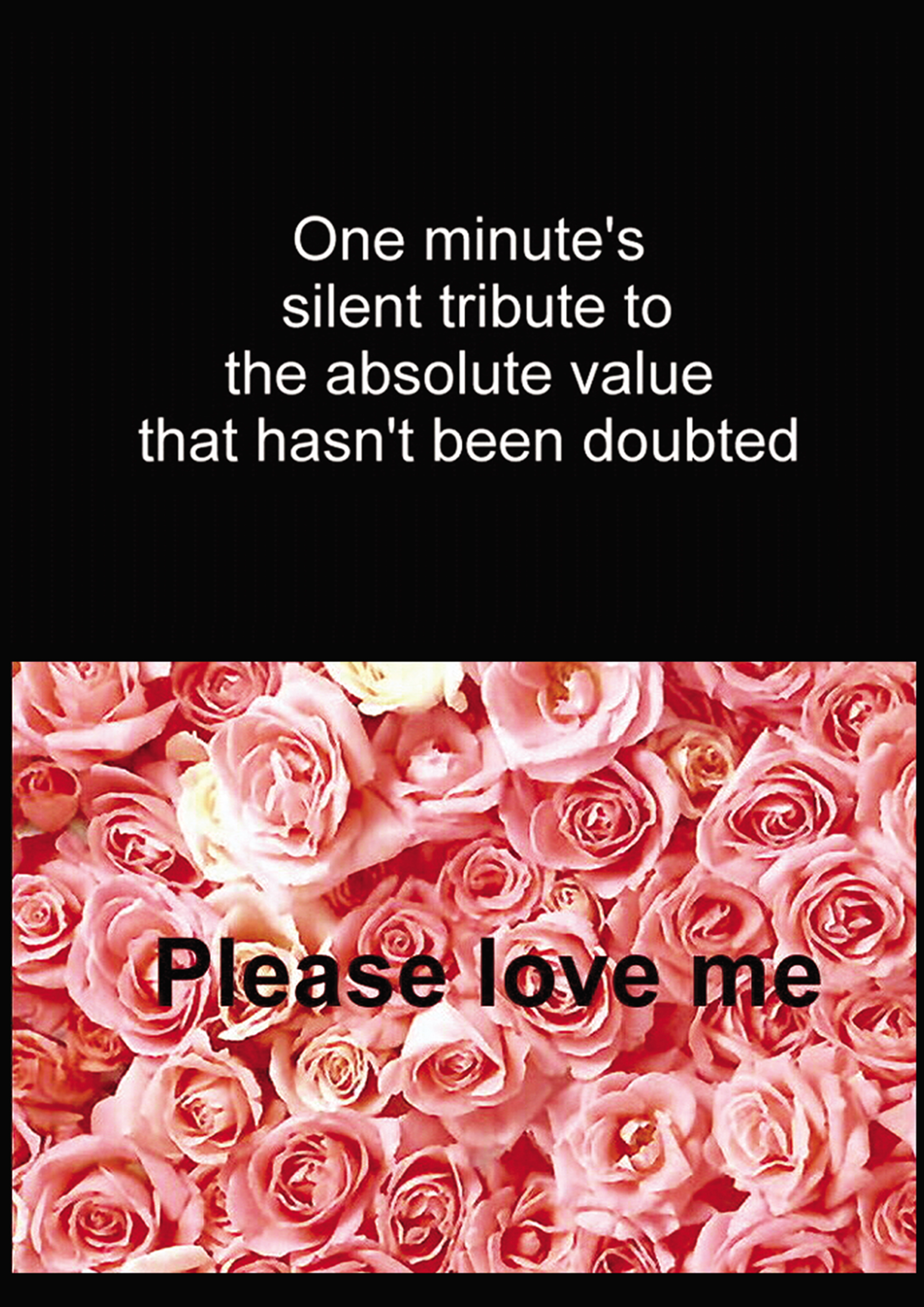 One Minute's Silent Tribute to the Absolute Value that 