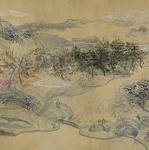 Heavenly, corrupted landscapes